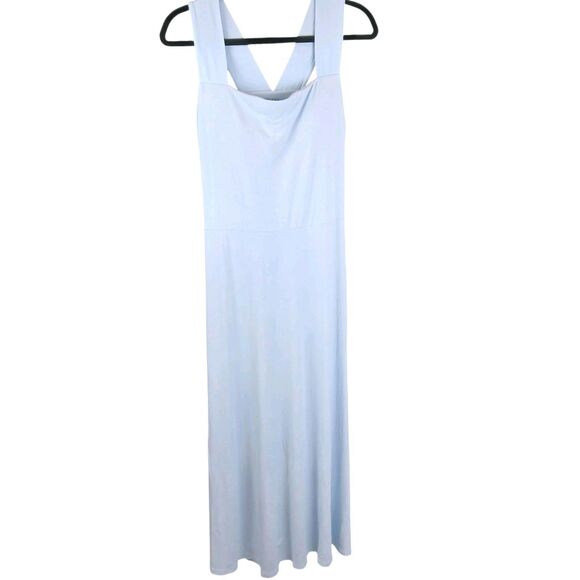 OGL Eco-SkinKiss  XL Flowy Square Neck Wide Straps Midi Brami Dress Pockets NWT - Picture 5 of 16